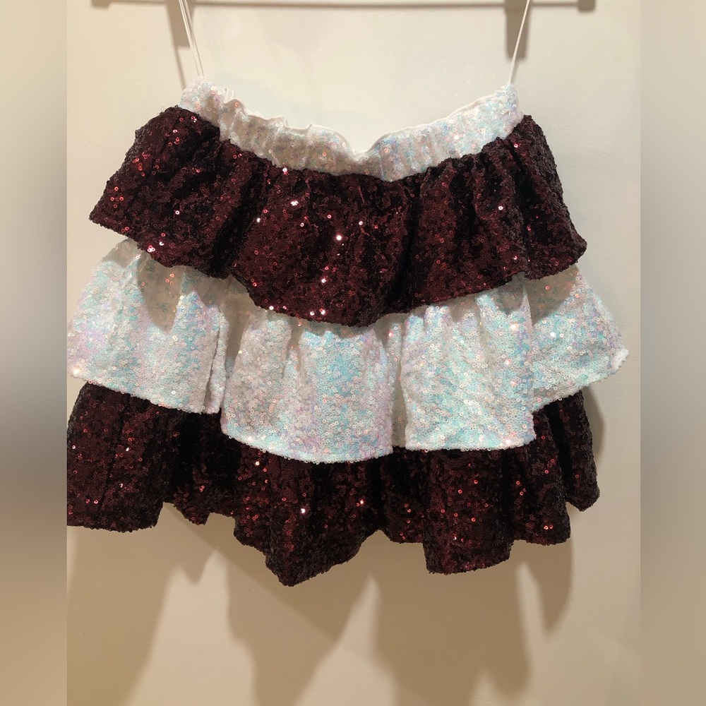Fantastic Fawn Sequin skirt- Holiday/ Texas A&M Aggies / Harvard / McMaster